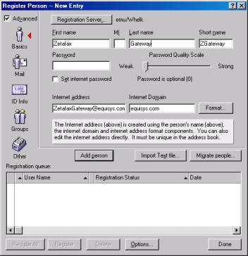 HOWTO: Configuring Lotus Notes R5 with Zetafax