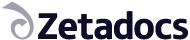 Zetadocs logo, document management software